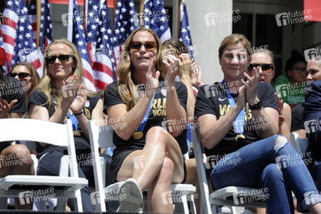 Siegesparade der Frauen-Fußballnationalmannschaft der USA in New York