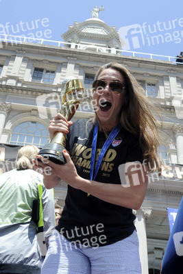 Siegesparade der Frauen-Fußballnationalmannschaft der USA in New York