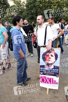 Demonstration 'OXI – Schluss mit Lustig' in Berlin
