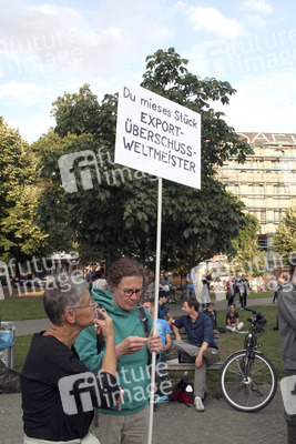 Demonstration 'OXI – Schluss mit Lustig' in Berlin