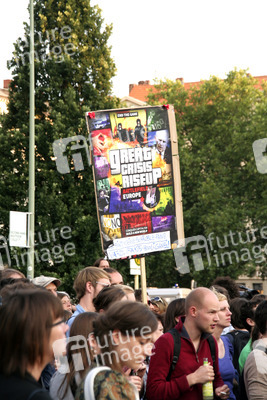 Demonstration 'OXI – Schluss mit Lustig' in Berlin