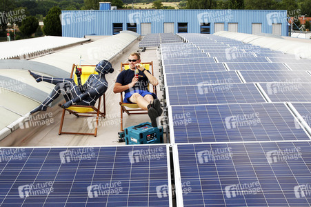 WORKING ART: Photovoltaik Installateur / Solar PV Installer Bodypainting
