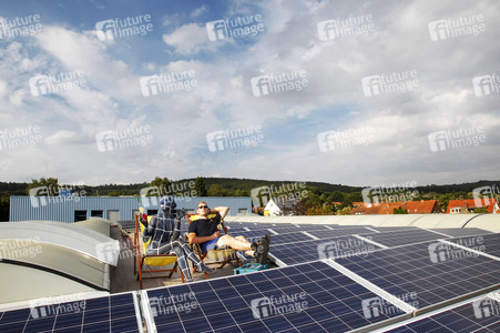 WORKING ART: Photovoltaik Installateur / Solar PV Installer Bodypainting