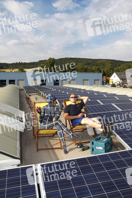 WORKING ART: Photovoltaik Installateur / Solar PV Installer Bodypainting