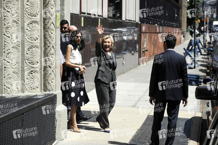 Hillary Clinton spricht in New York