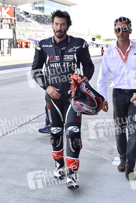 Keanu Reeves at Suzuka Circuit in Japan