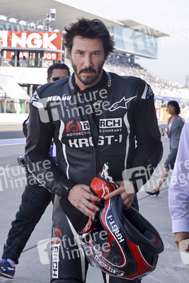 Keanu Reeves at Suzuka Circuit in Japan