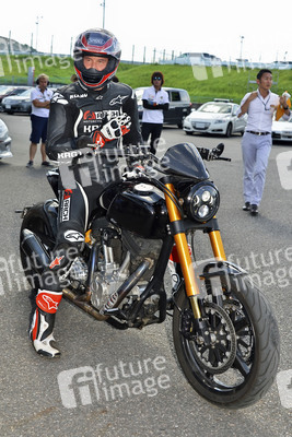 Keanu Reeves at Suzuka Circuit in Japan