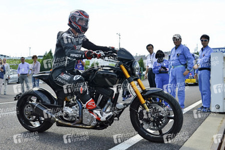 Keanu Reeves at Suzuka Circuit in Japan