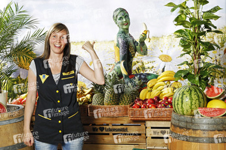 WORKING ART: Obsthändler/ Fruiterer Bodypainting