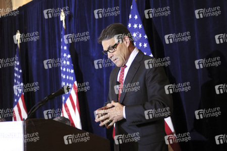 Vorwahlkampfveranstaltung von Rick Perry in New York