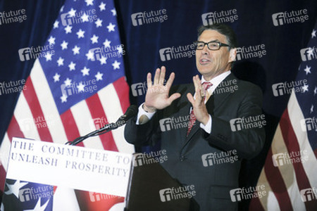 Vorwahlkampfveranstaltung von Rick Perry in New York