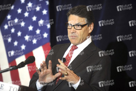Vorwahlkampfveranstaltung von Rick Perry in New York