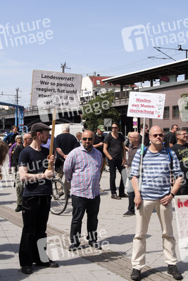 Solidaritätsdemo für Netzpolitik.org in Berlin
