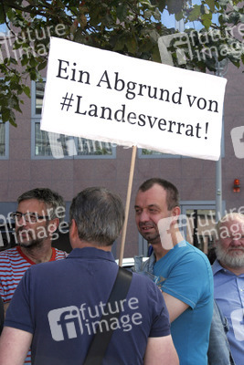 Solidaritätsdemo für Netzpolitik.org in Berlin