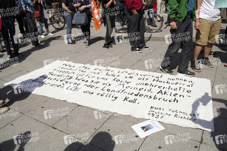 Solidaritätsdemo für Netzpolitik.org in Berlin