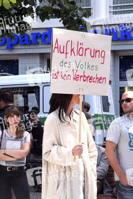 Solidaritätsdemo für Netzpolitik.org in Berlin