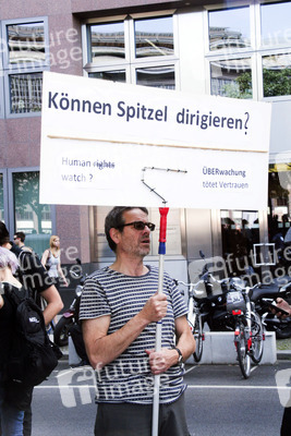 Solidaritätsdemo für Netzpolitik.org in Berlin