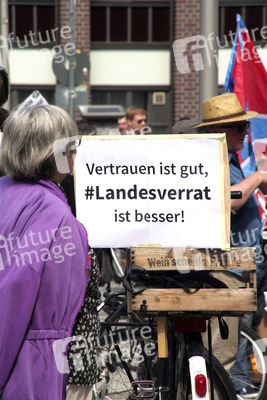 Solidaritätsdemo für Netzpolitik.org in Berlin