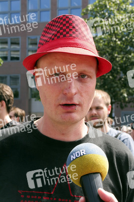 Solidaritätsdemo für Netzpolitik.org in Berlin