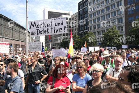 Solidaritätsdemo für Netzpolitik.org in Berlin