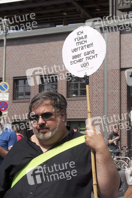 Solidaritätsdemo für Netzpolitik.org in Berlin