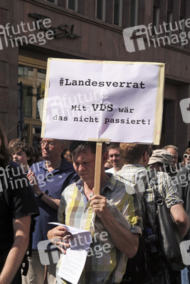 Solidaritätsdemo für Netzpolitik.org in Berlin