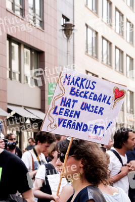 Solidaritätsdemo für Netzpolitik.org in Berlin