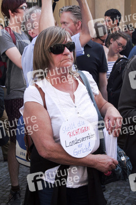 Solidaritätsdemo für Netzpolitik.org in Berlin