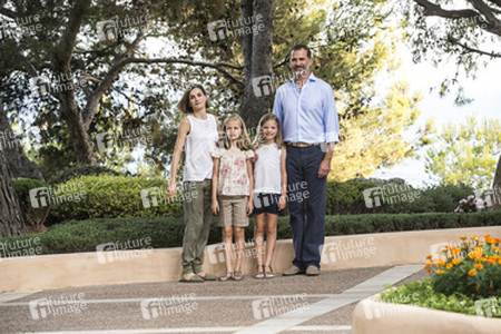 Die spanische Königsfamilie in Palma de Mallorca