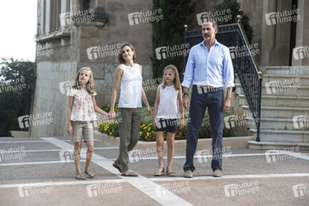 Die spanische Königsfamilie in Palma de Mallorca