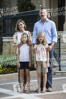 Die spanische Königsfamilie in Palma de Mallorca