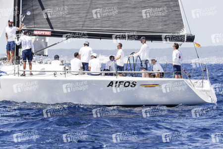 König Felipe VI. beim Segeln in Palma de Mallorca
