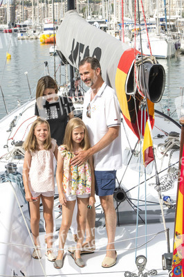 Sofia von Spanien, Letizia von Spanien, Leonor von Spanien, Felipe VI. von Spanien