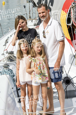 Sofia von Spanien, Letizia von Spanien, Leonor von Spanien, Felipe VI. von Spanien