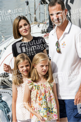 Sofia von Spanien, Letizia von Spanien, Leonor von Spanien, Felipe VI. von Spanien