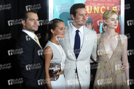Henry Cavill, Alicia Vikander, Armie Hammer, Elizabeth Debick
