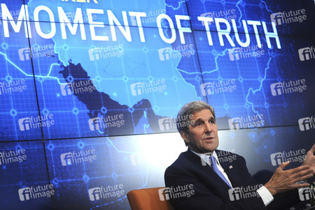 John Kerry diskutiert den Iran Deal in New York