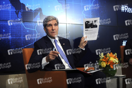 John Kerry diskutiert den Iran Deal in New York