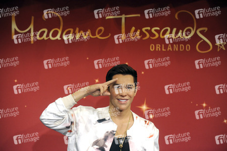 Präsentation der Austin Mahone Wachsfigur in New York