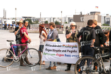 No Bärgida Demo in Berlin