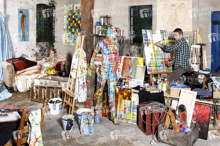 WORKING ART: Künstler / Artist Bodypainting