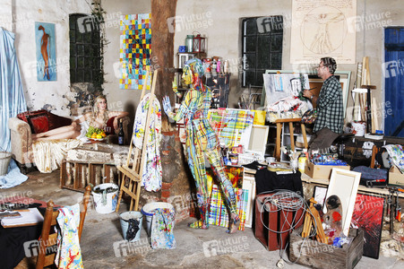 WORKING ART: Künstler / Artist Bodypainting