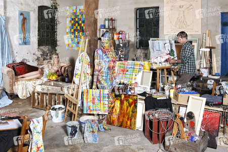 WORKING ART: Künstler / Artist Bodypainting