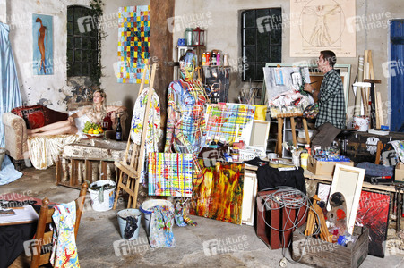 WORKING ART: Künstler / Artist Bodypainting