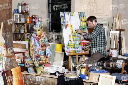 WORKING ART: Künstler / Artist Bodypainting