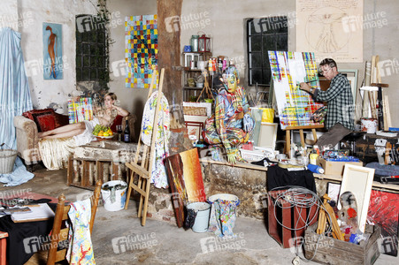 WORKING ART: Künstler / Artist Bodypainting