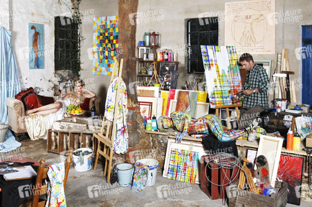 WORKING ART: Künstler / Artist Bodypainting
