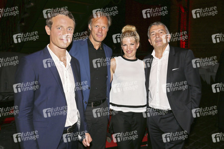 Alexander Bommes, Gerhard Delling, Jessica Kastrop, Wolfgang Niersbach