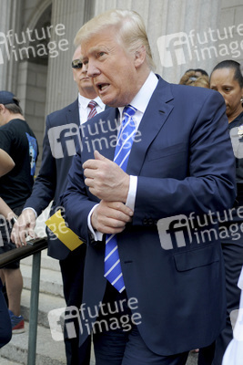 Donald Trump am Manhattan Supreme Court in New York